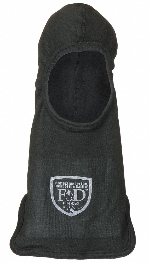 Fire Hood, Universal, 13 In L, Black, HRC 2
