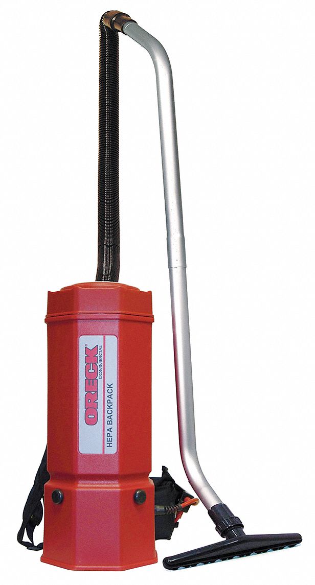 Backpack Vacuum, HEPA, 10 qt.