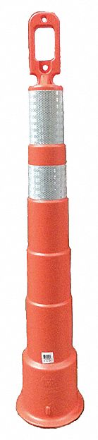 Trim Line Channelizer, 49 In. H, HDPE