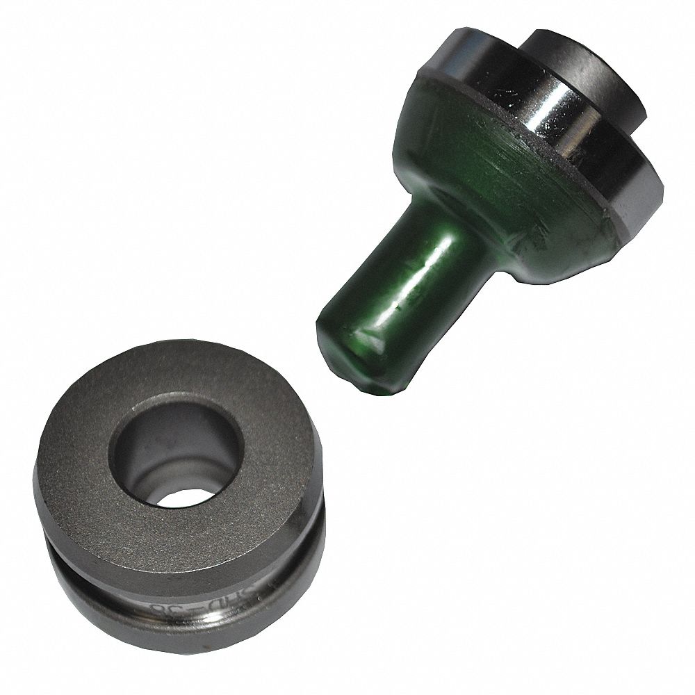 Punch/Die Set, Rnd, Hydraulic, 3/16 In