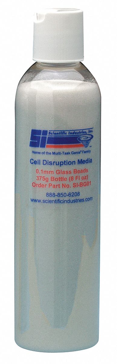 Disruptor Beads, 0.1mm, 8 oz. Bottle