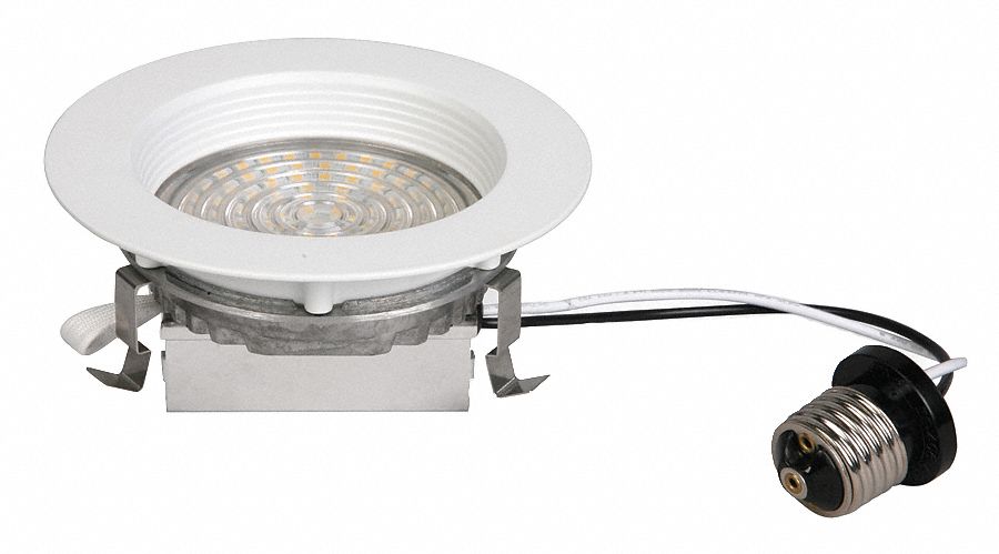 LED Recessed Downlight, Wht, 10W