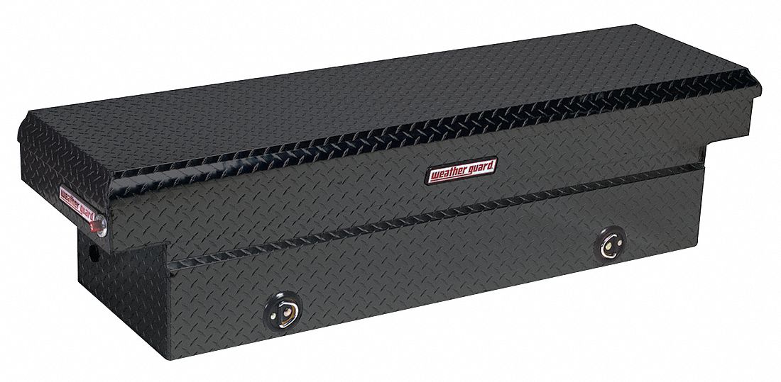 Truck Box, Alum, 71-1/2 x20-1/4x18-1/2, Blk