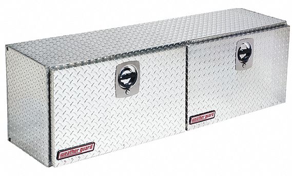 Hi-Side Truck Box, Alum, 64-1/4 x16-1/4x18