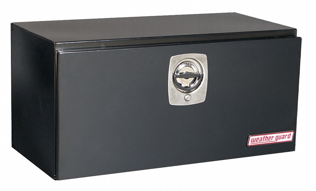 Underbed Box, 36-5/8 x 18-1/4 x18-1/8, Blk