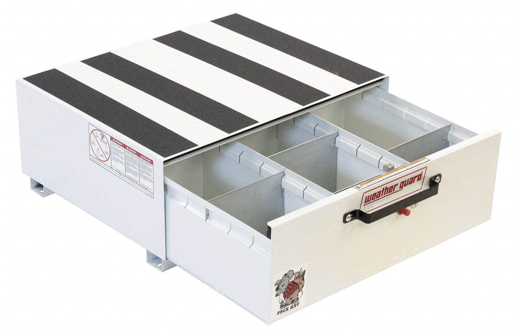 Truck Drawer, Steel, 24 x29-7/8x12-3/8, Wht