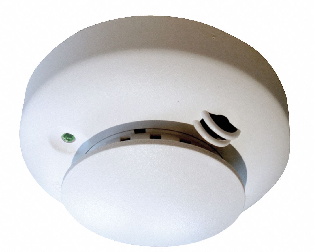 Photoelectric Smoke Detector, w/Sounder