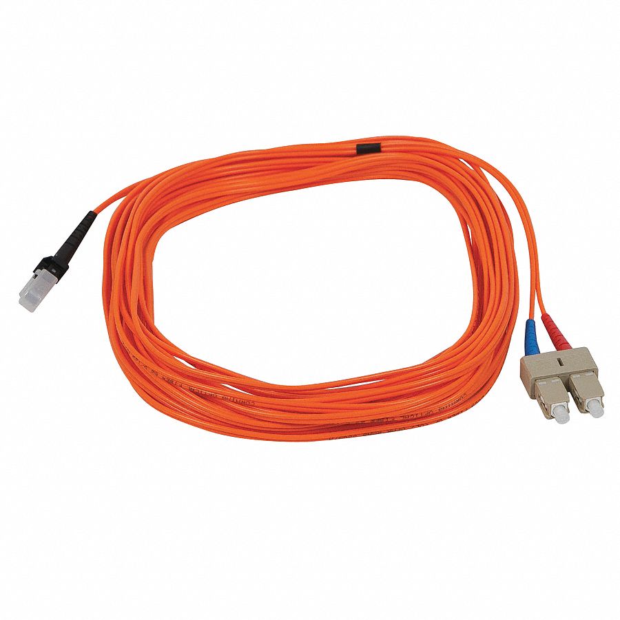 Fiber Optic Patch Cable, MTRJ(F)/SC, 10M