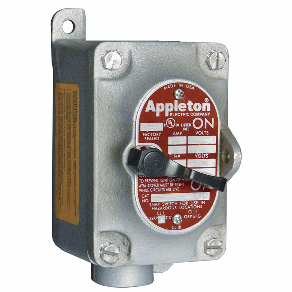 Tumbler Switch, EDS Series, 1 Gang, 3-Way