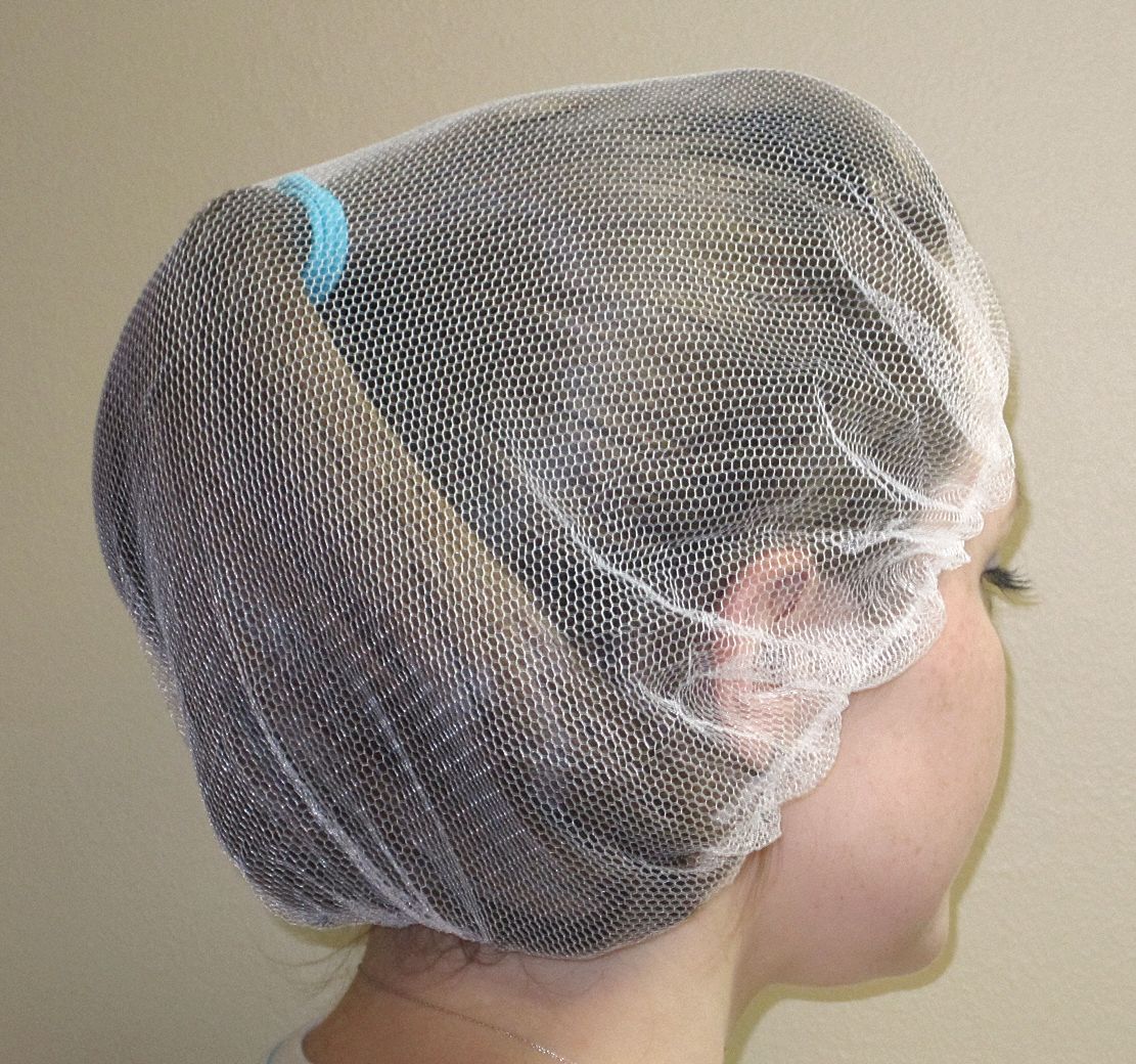 Hairnet, White, Universal, PK1000