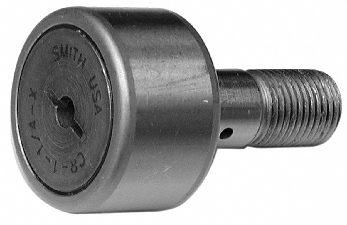 Cam Follower, Stud, Screwdriver Slot, Seal