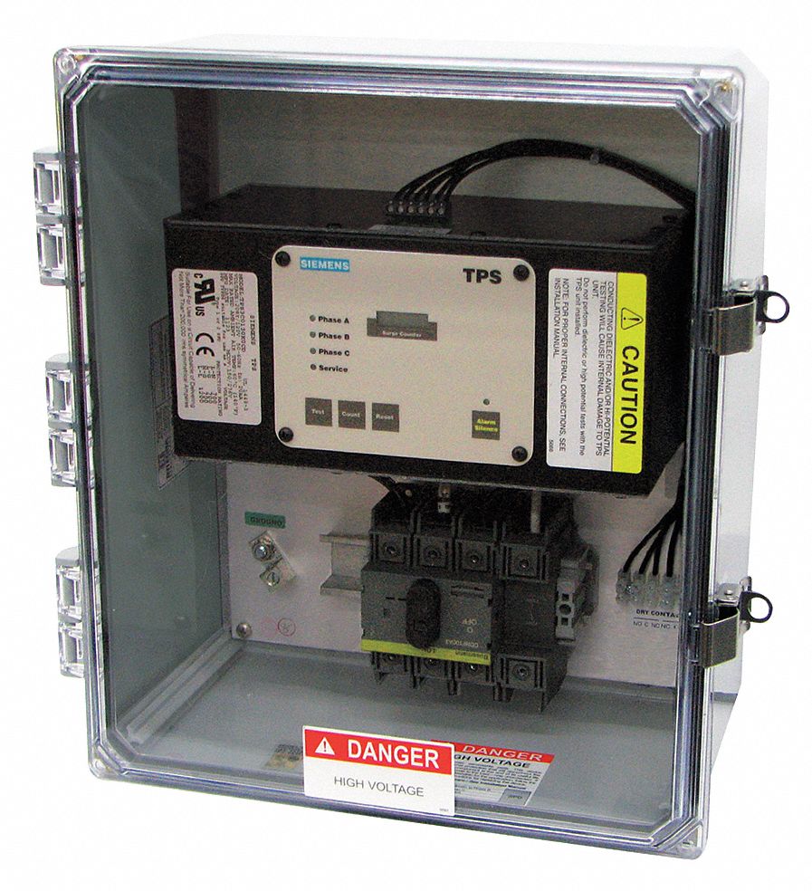 Surge Suppressor, 300kA, 3 Phase