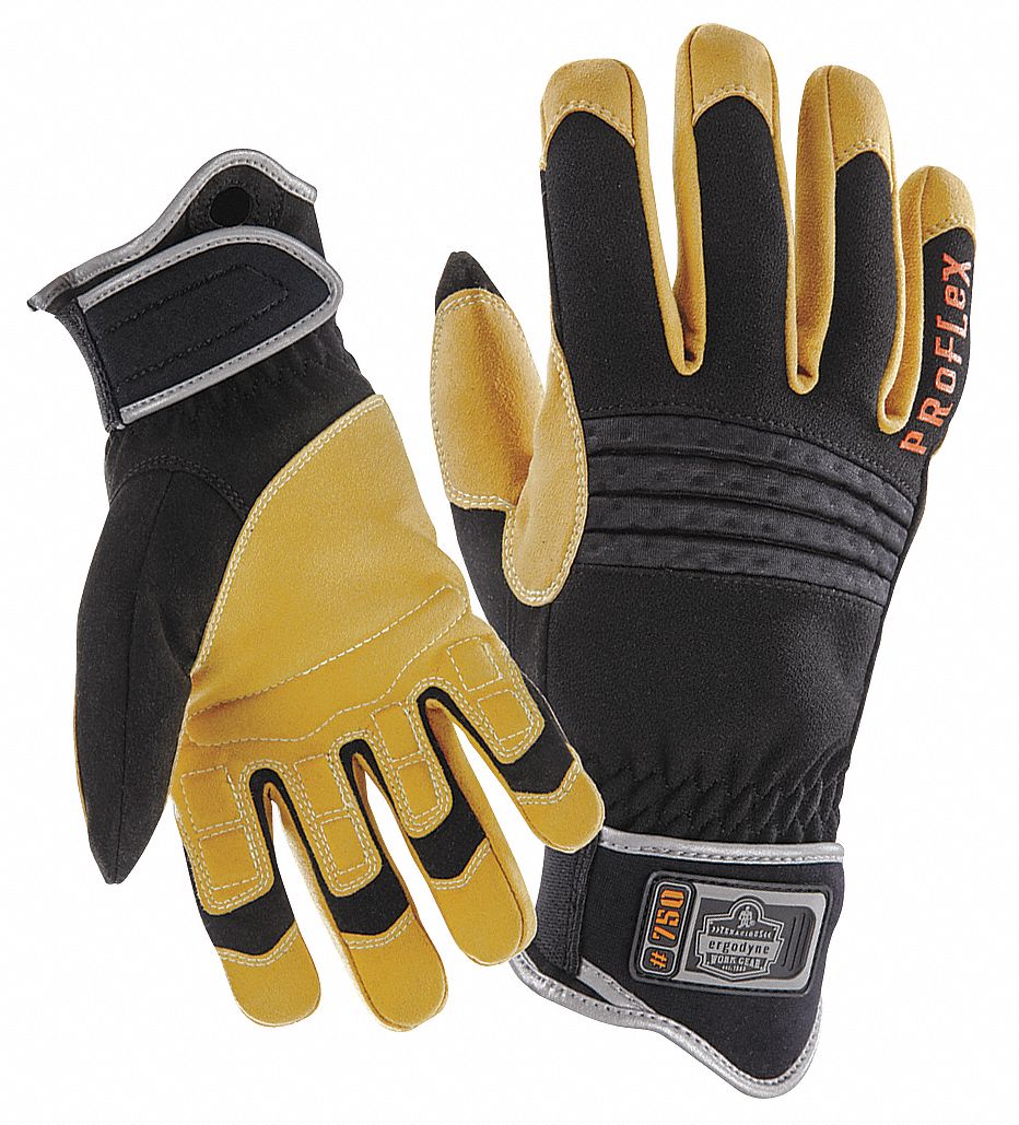Tactical Glove, 2XL, Black/Tan, PR