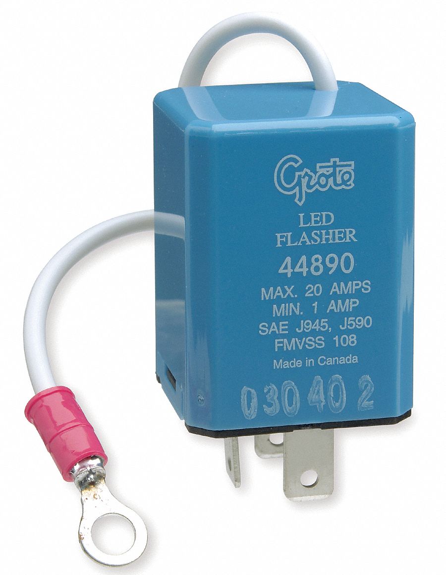 Electronic LED Flasher, 3 Terminal