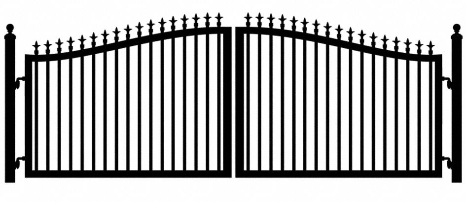 14ft Double Driveway Gates St. Augustine