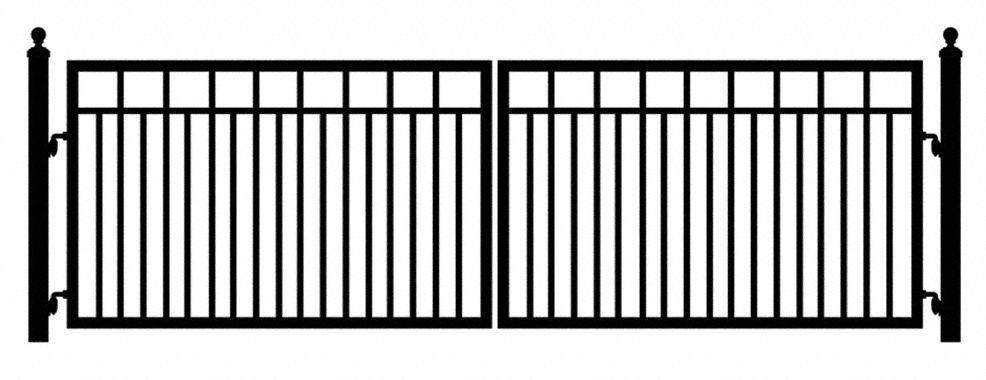 12ft Double Driveway Gates Sanibel