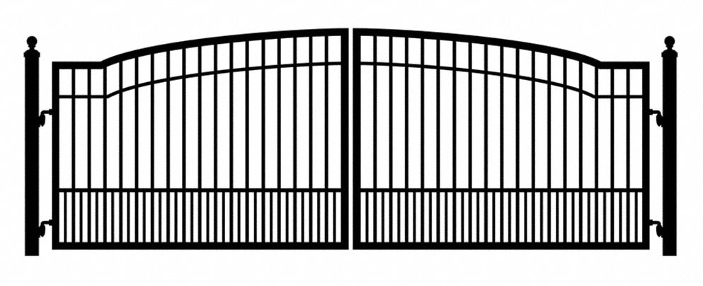 16 ft Double Driveway Gates Biscayne