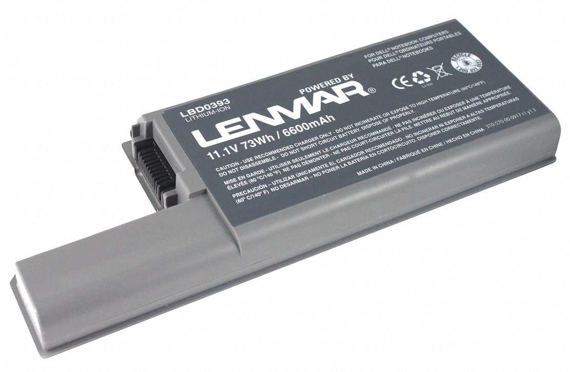 Battery for Dell Latitude D820, D830