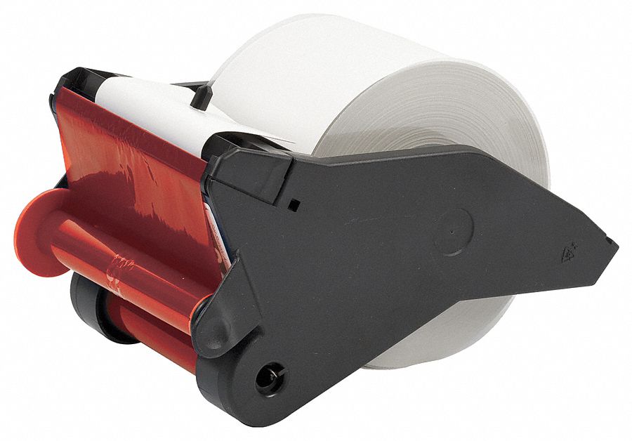 Tape Cartridge, White/Red, 110 ft. L