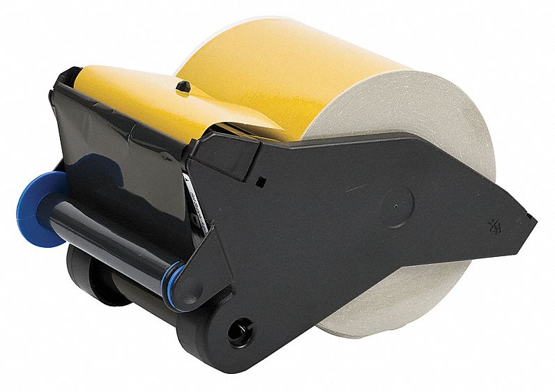 Tape Cartridge, Black/Yellow, 75 ft. L