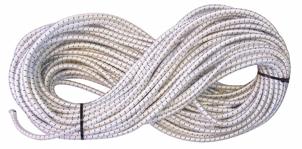 Bungee Cord Roll, 100 ft.L, 3/16 In.D