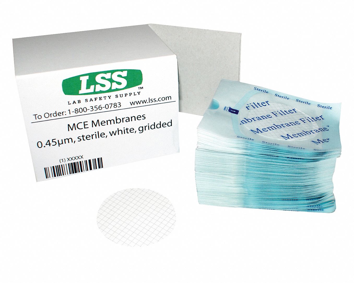Filter Paper, Pore 0.45um, Dia 4.7cm, PK200