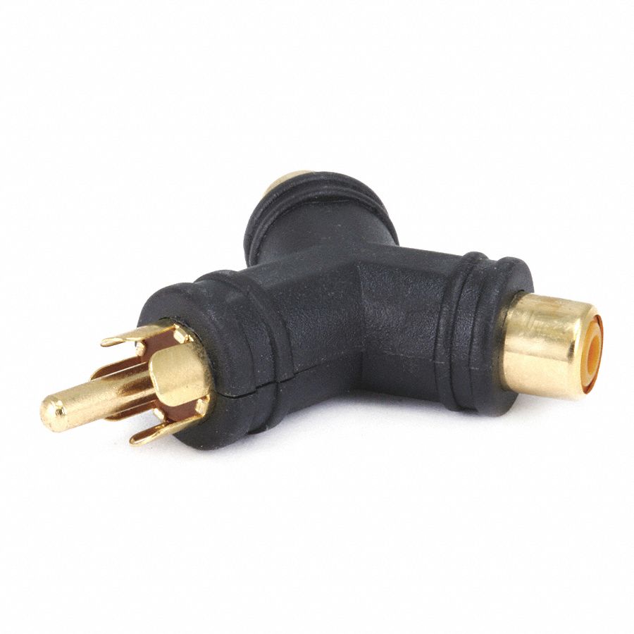 RCA Plug to RCA Jack x2 Splitter (Y)