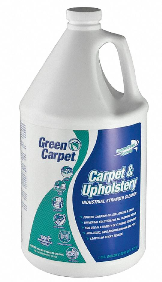 Carpet Cleaner, Bottle, 1 gal.