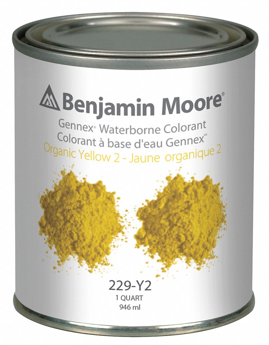 Gennex Colorant, 1 qt, Organic Yellow 2
