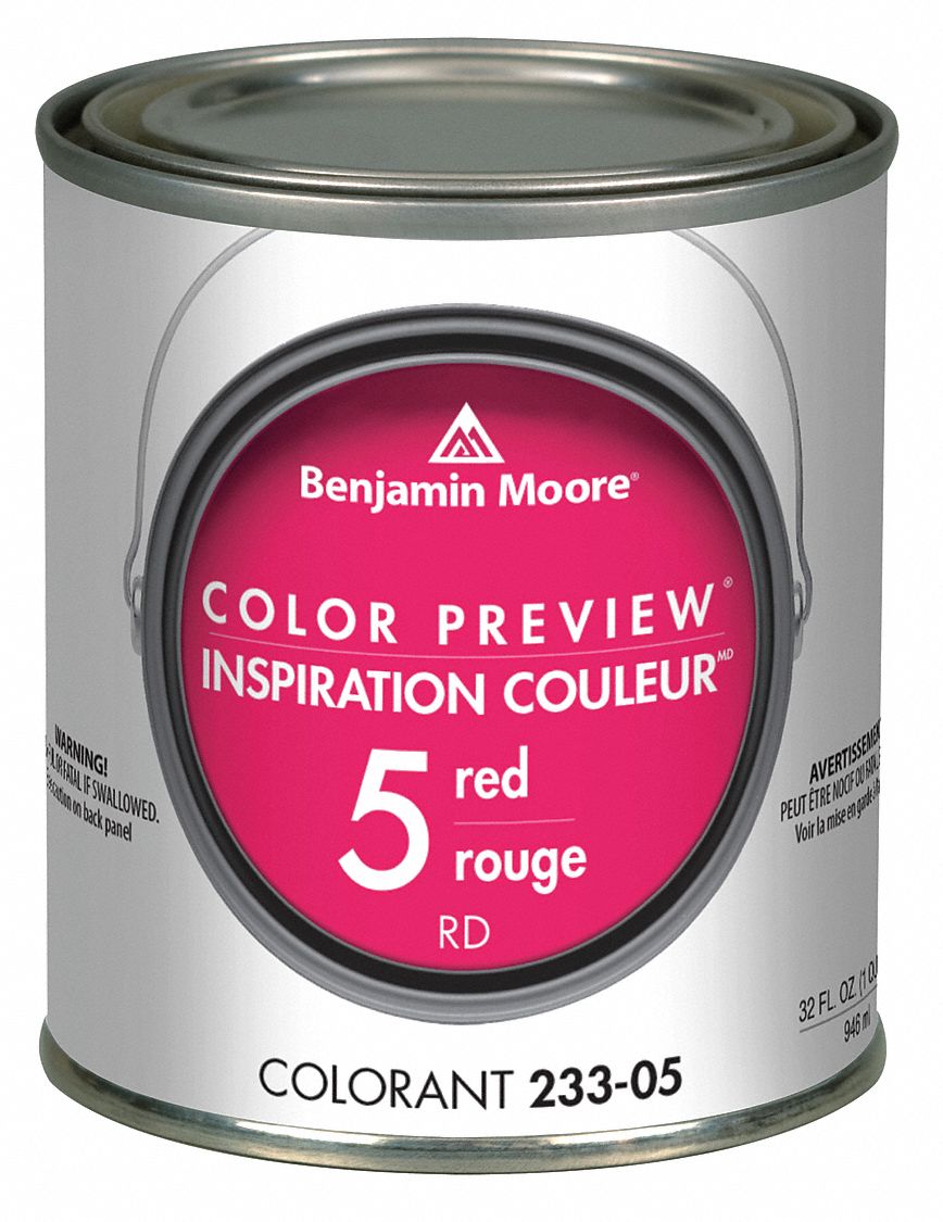 Color Preview Colorant, 1 qt, Red
