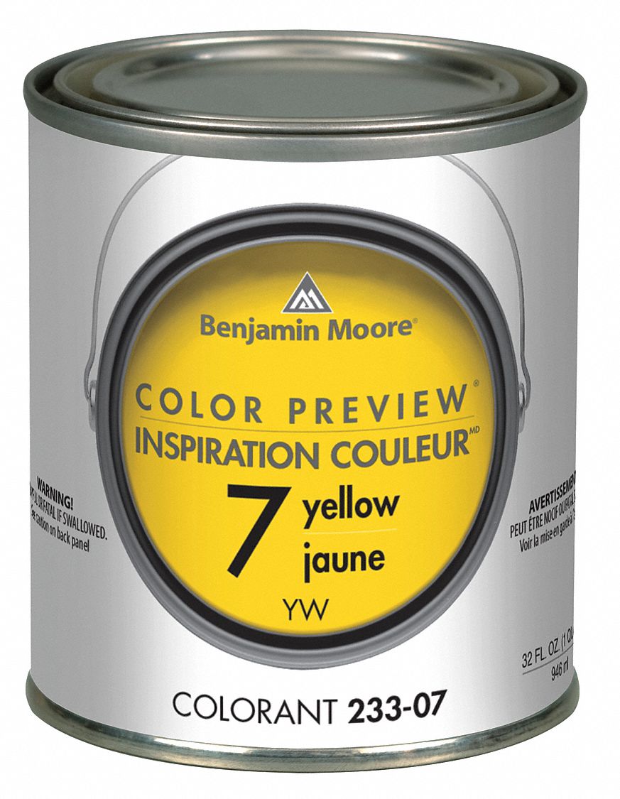 Color Preview Colorant, 1 qt, Yellow