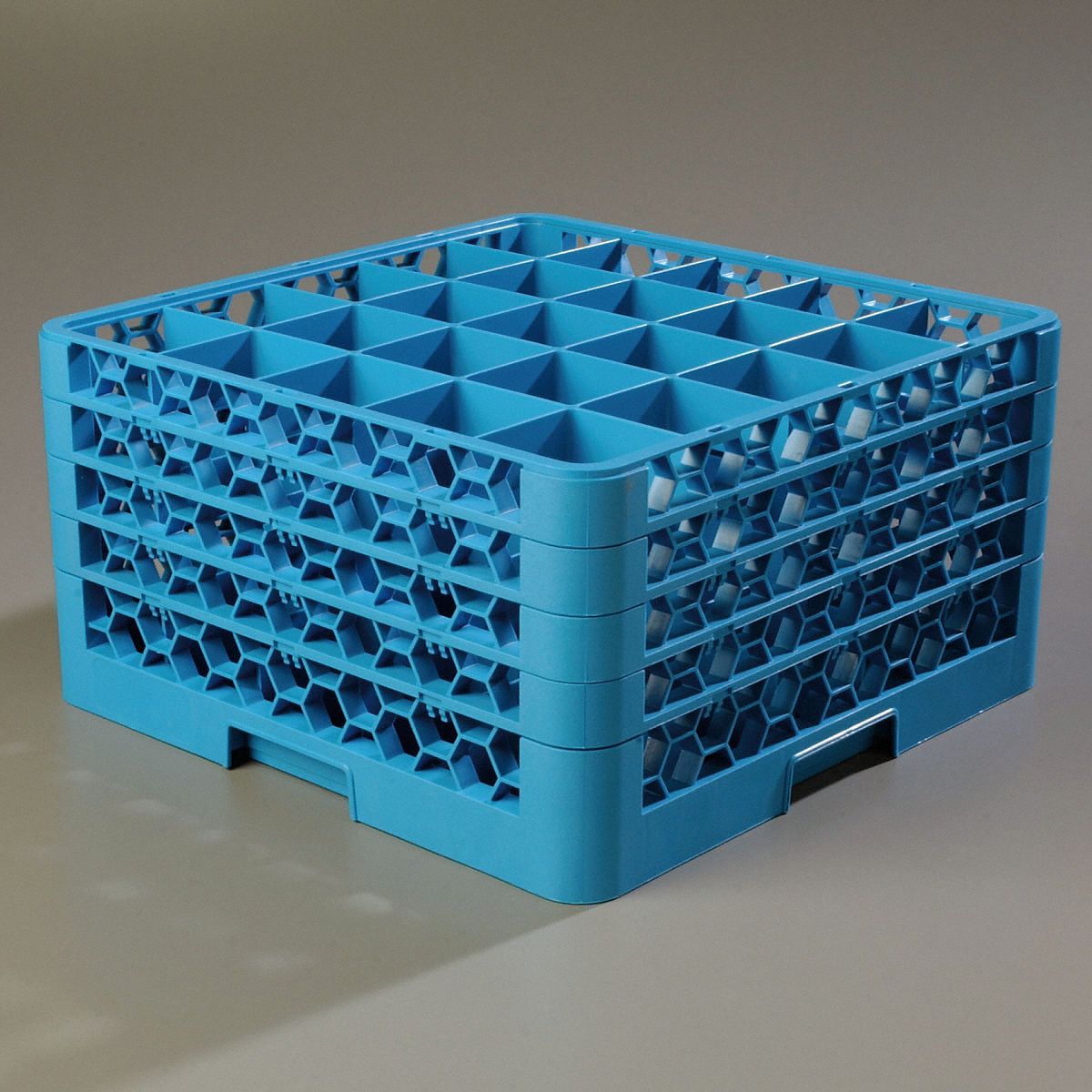 Glass Rack w/4 Extenders, 25 Comp, PK 2
