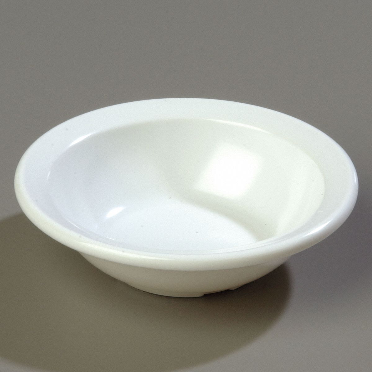 Rimmed Fruit Bowl, 4.4 oz., White, PK 48