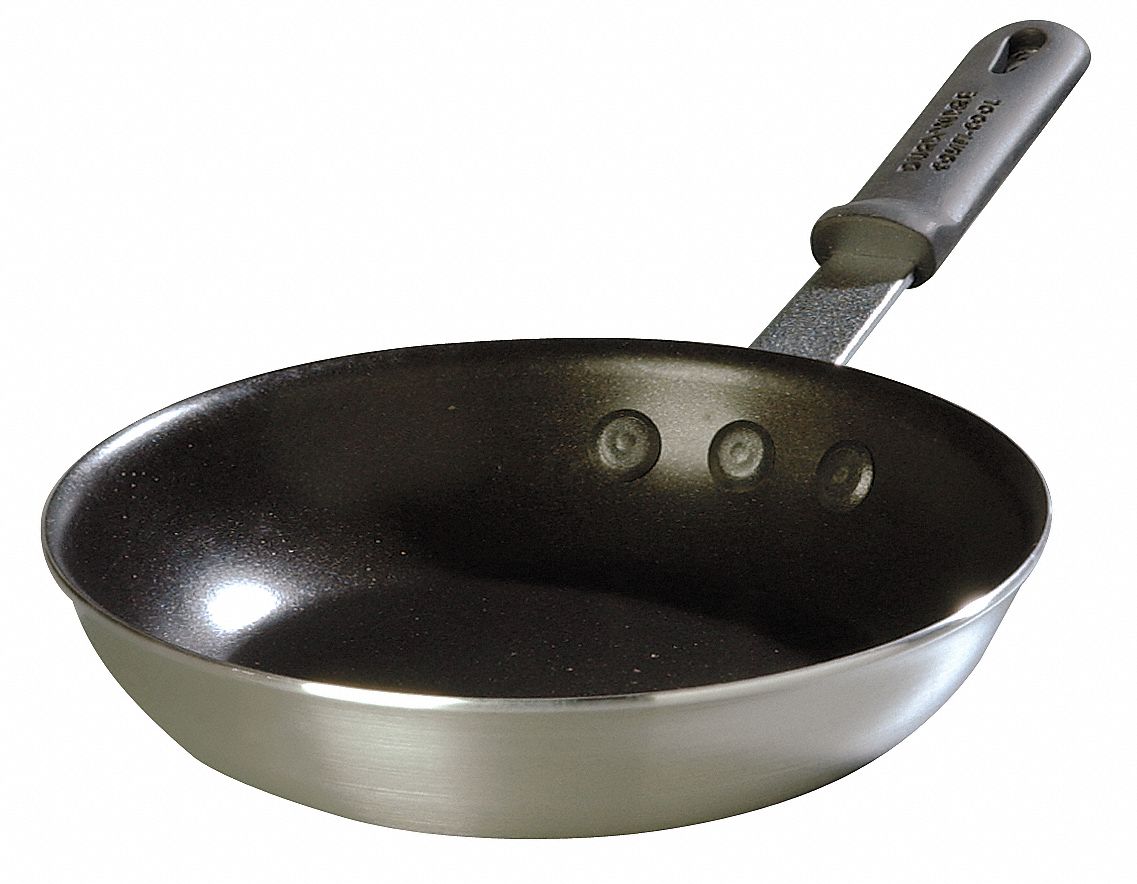 Fry Pan, Aluminum, 10 In, PK 6