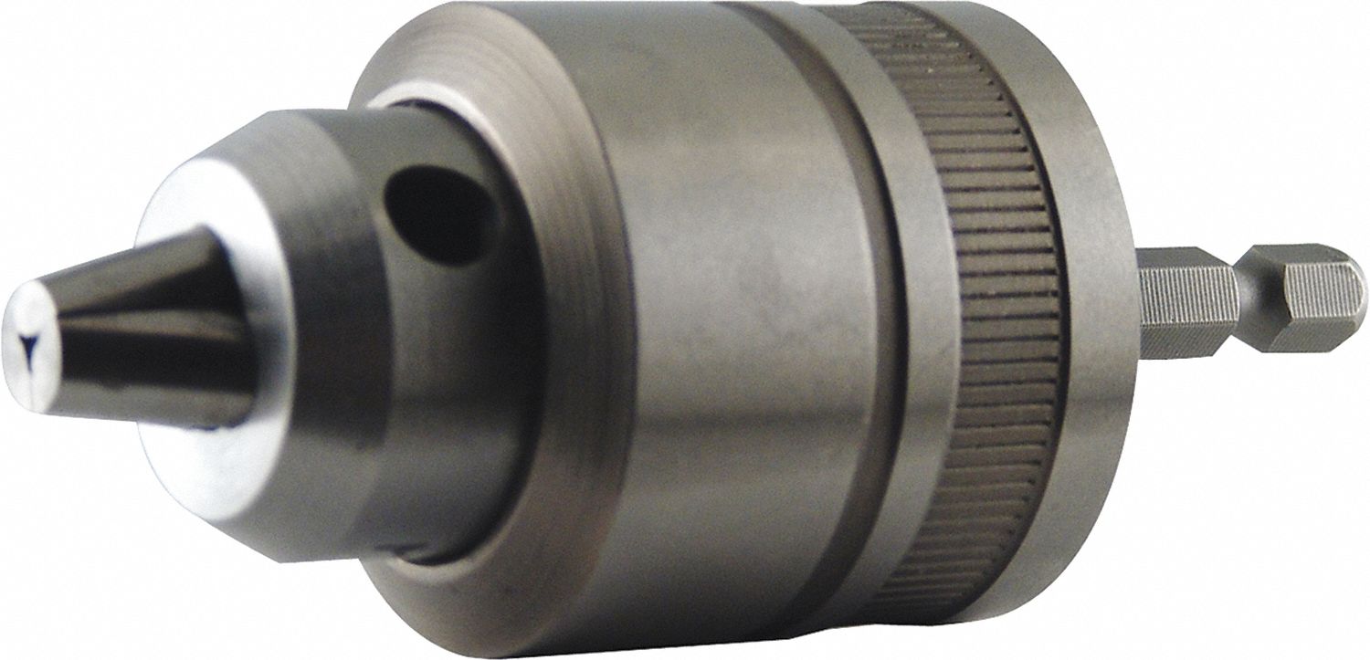 Keyless Chuck Adaptor, 3/8 In