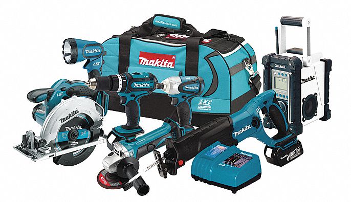 Cordless Combination Kit, 3.0A/hr., 18.0V