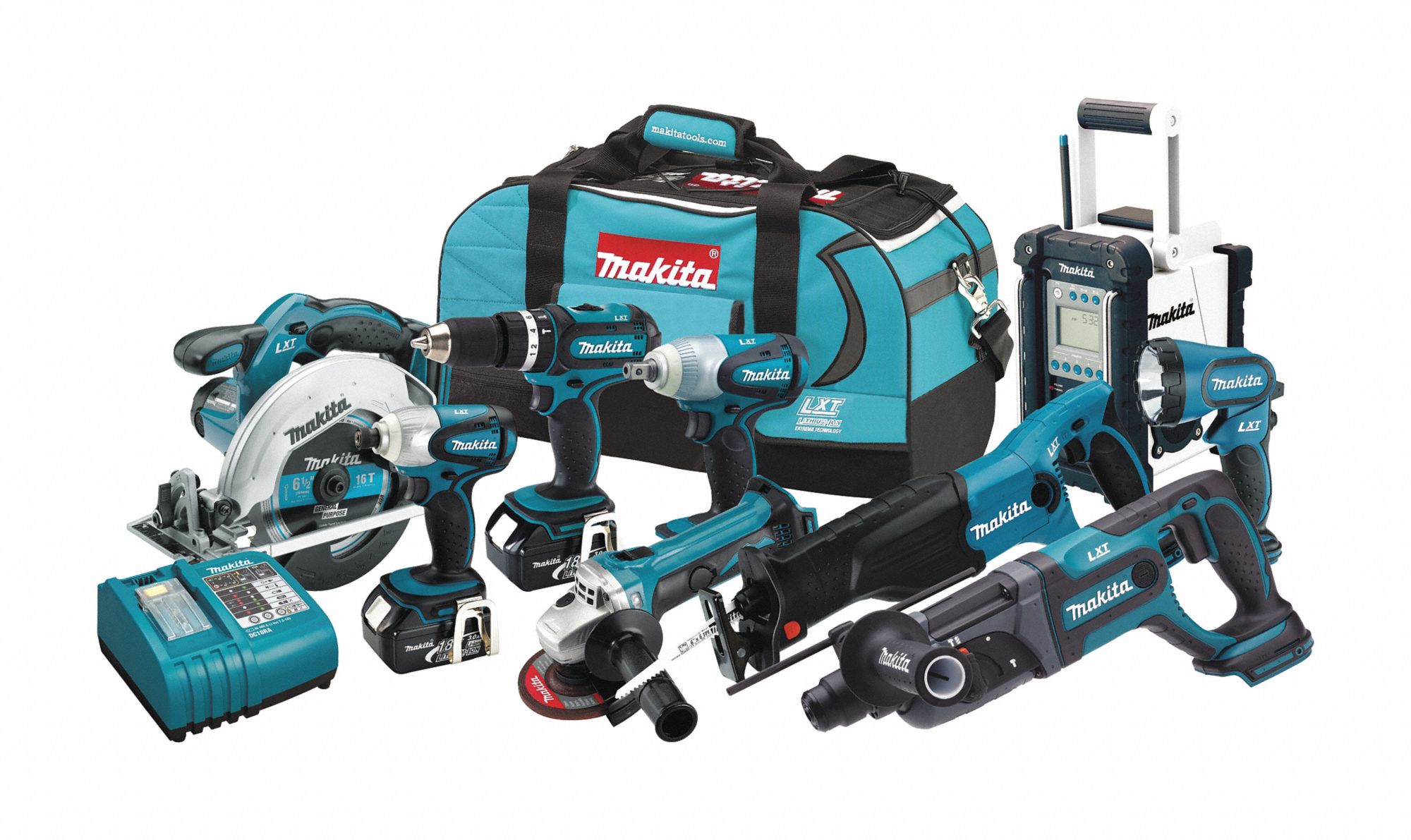 Cordless Combination Kit, 3.0A/hr., 18.0V