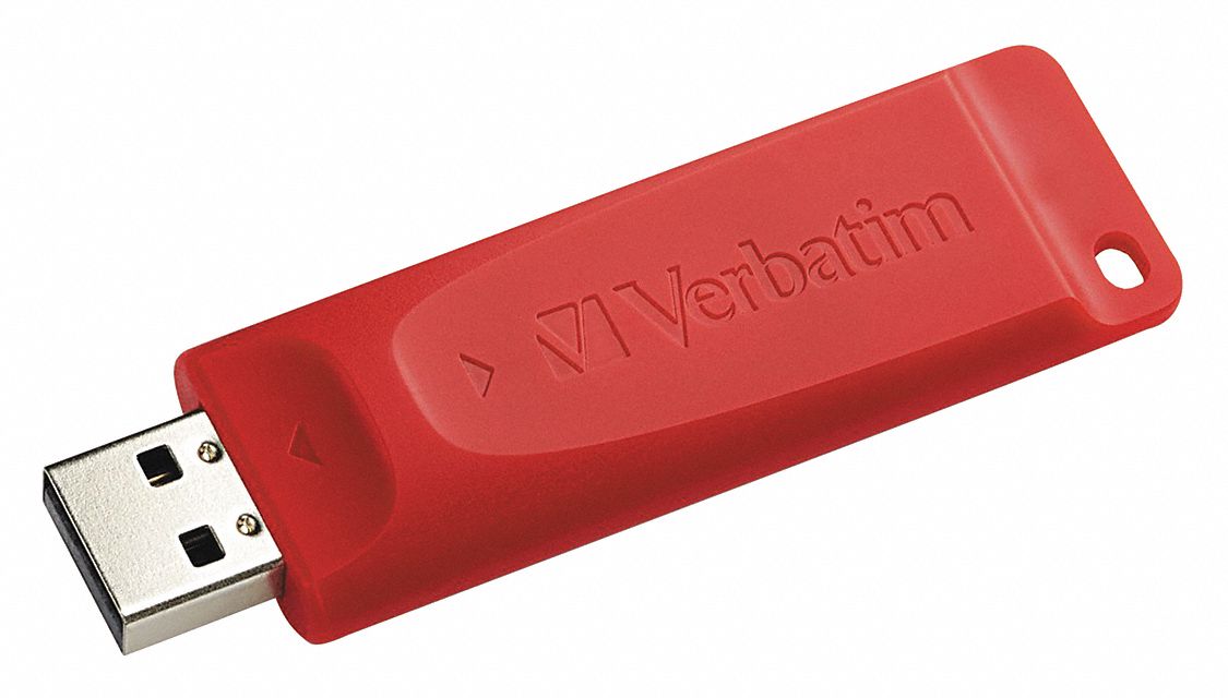 Store 'n' Go USB Flash Drive, 4 GB, Red