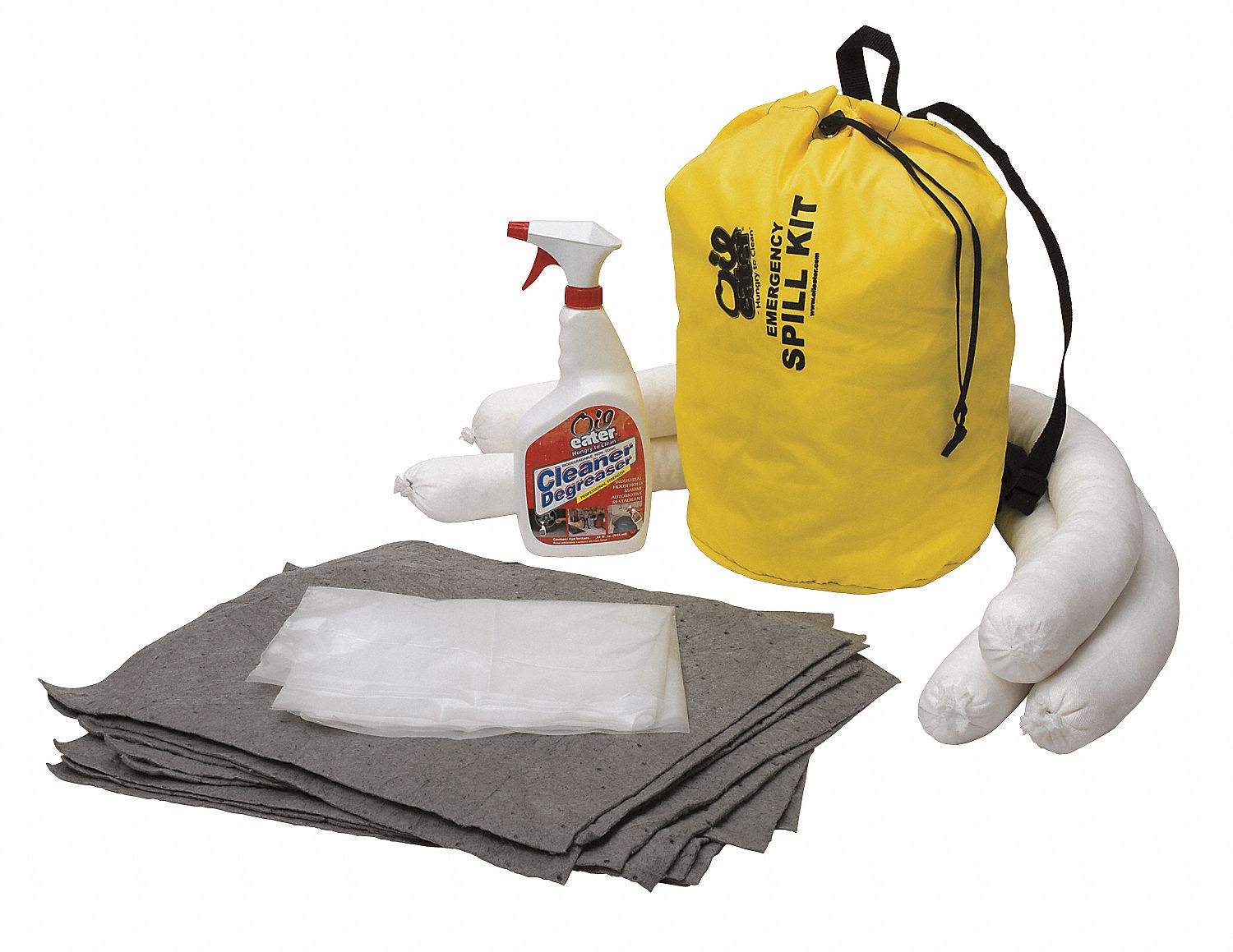 Spill Kit, Pull String Bag, 5.6 gal, Unvrsl
