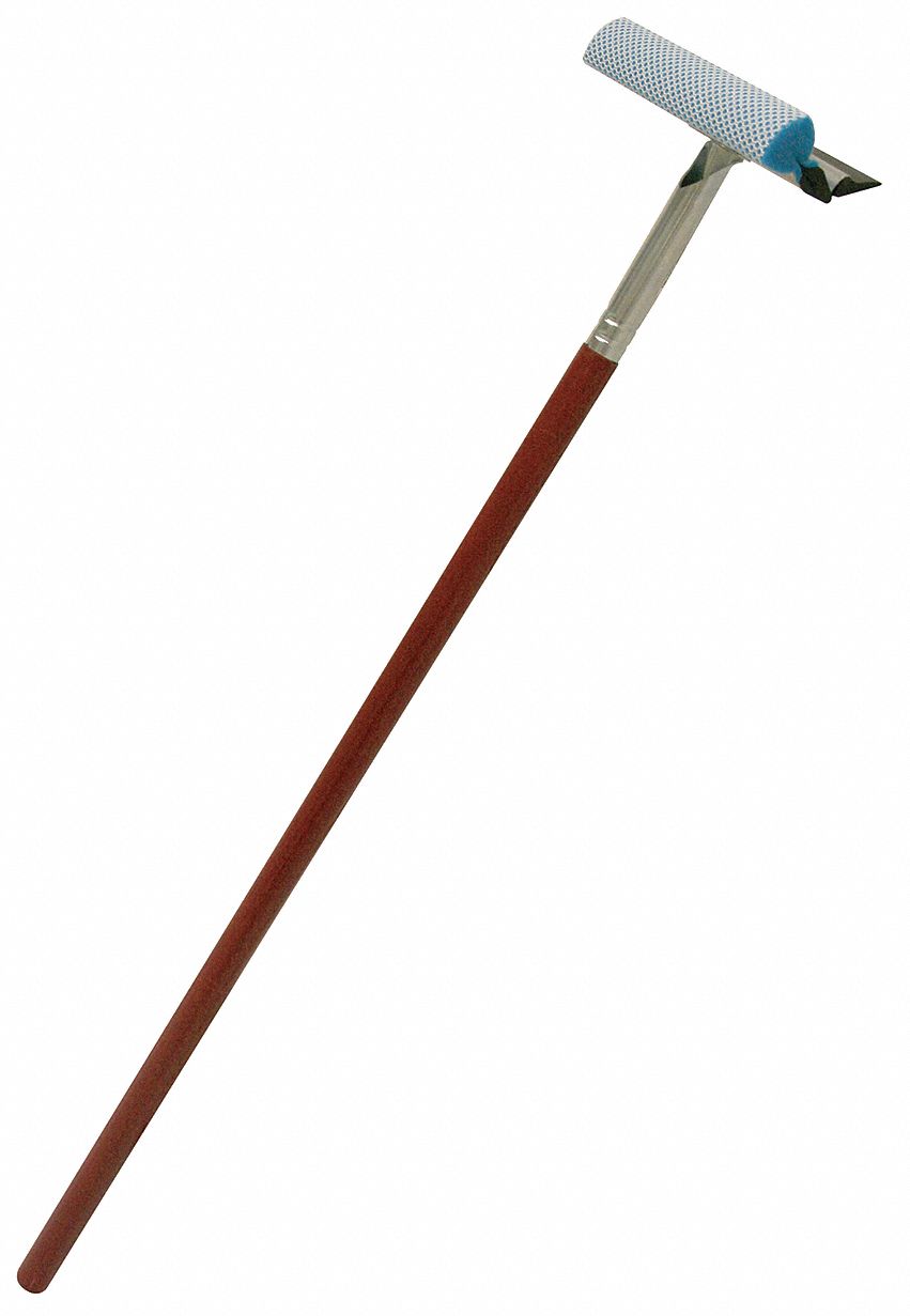 Auto Squeegee, White/Brown, 8 In. L, Rubber