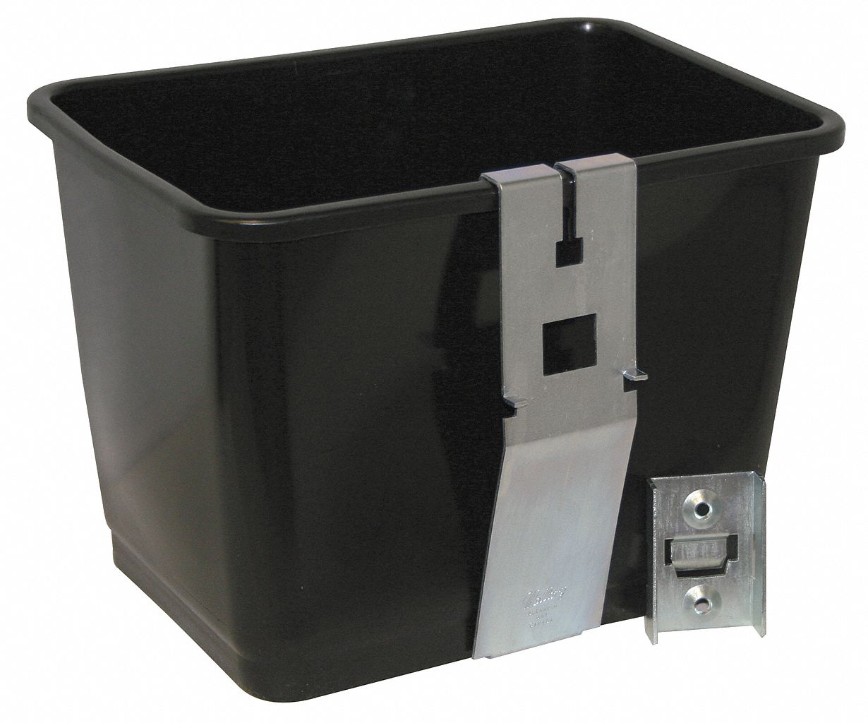 Squeegee Bucket, 2 gal., Black, Plastic