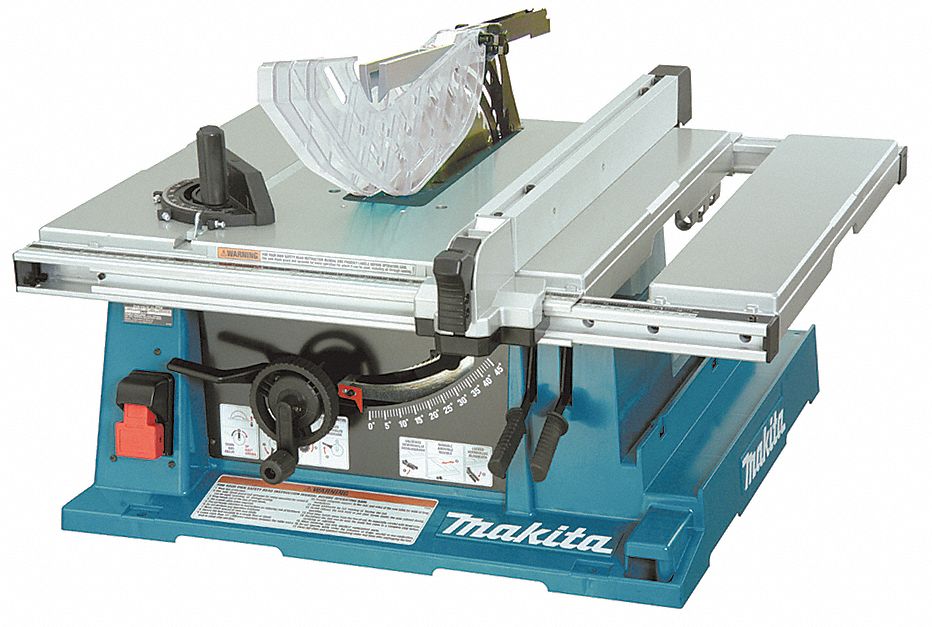 Cntrctr Table Saw, 10 In Bld, 5/8 In Arbr