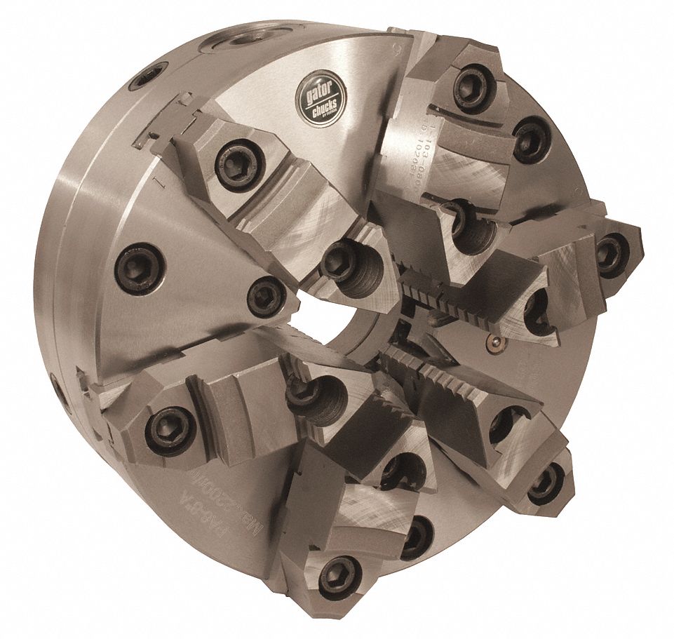 Machine Chuck, Scroll, 8, Adaptor Req