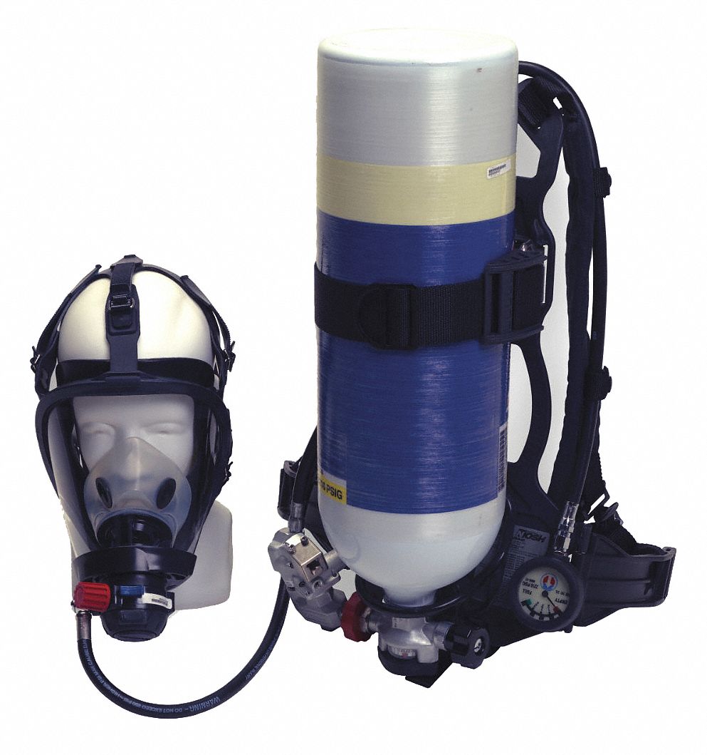 Industrial SCBA, Aluminum, M, 30 min.