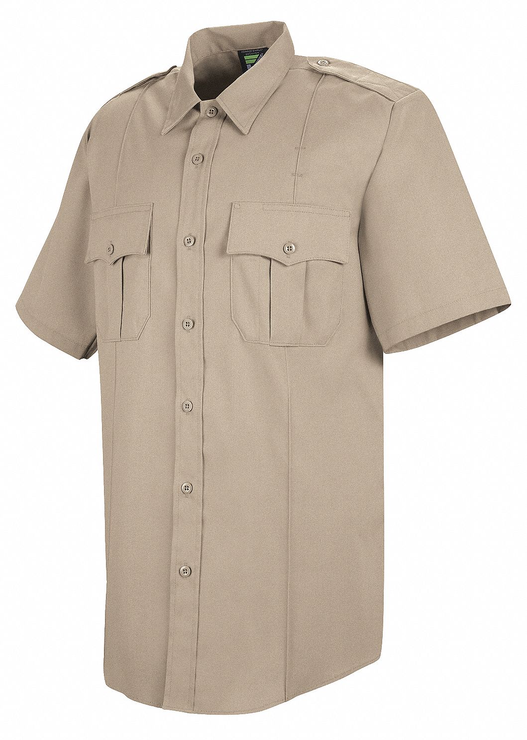 Sentry Shirt, SS, Tan, Neck 16 In.