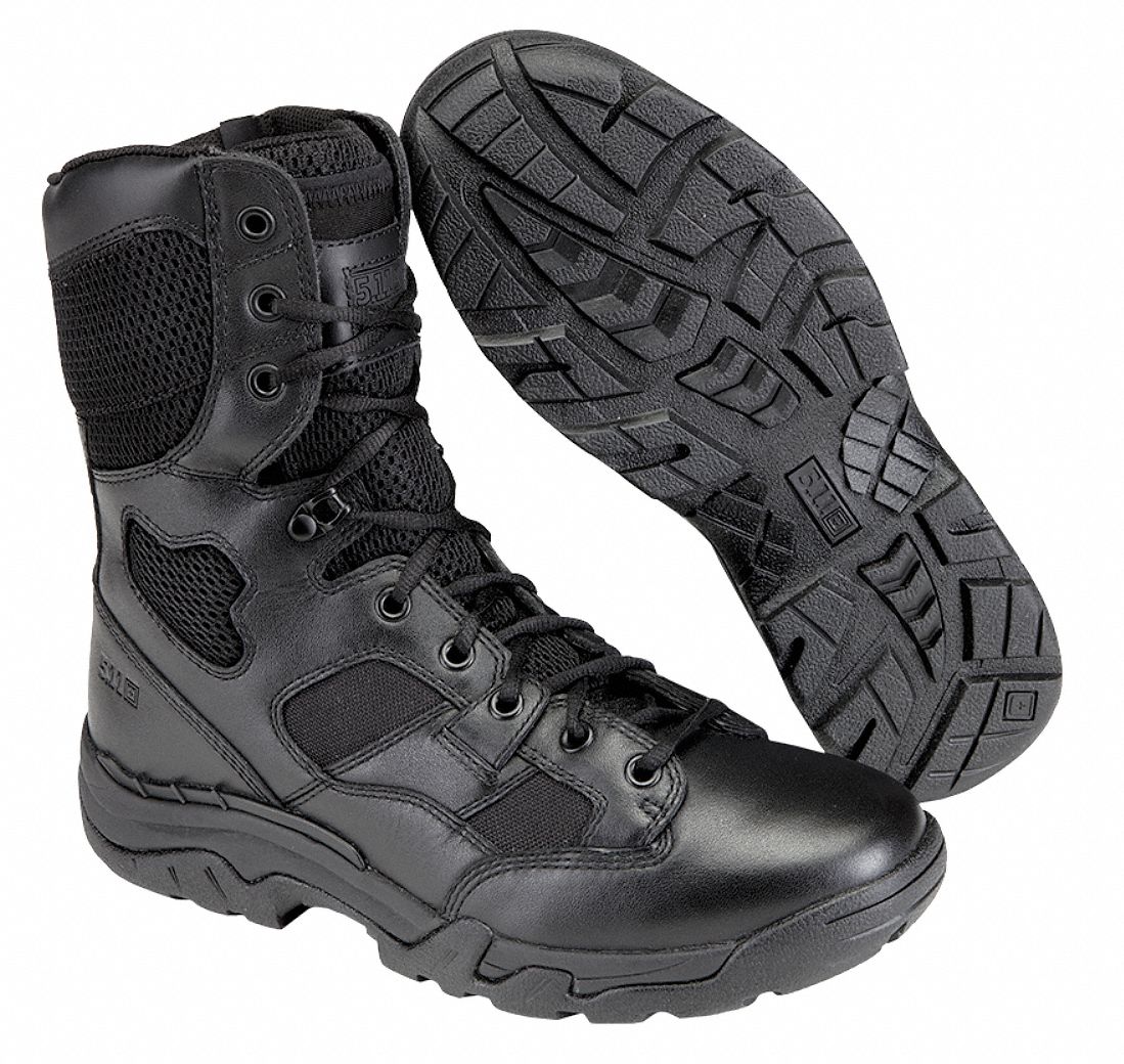 TACLITE Zipper Boot Black, 11 W, PR