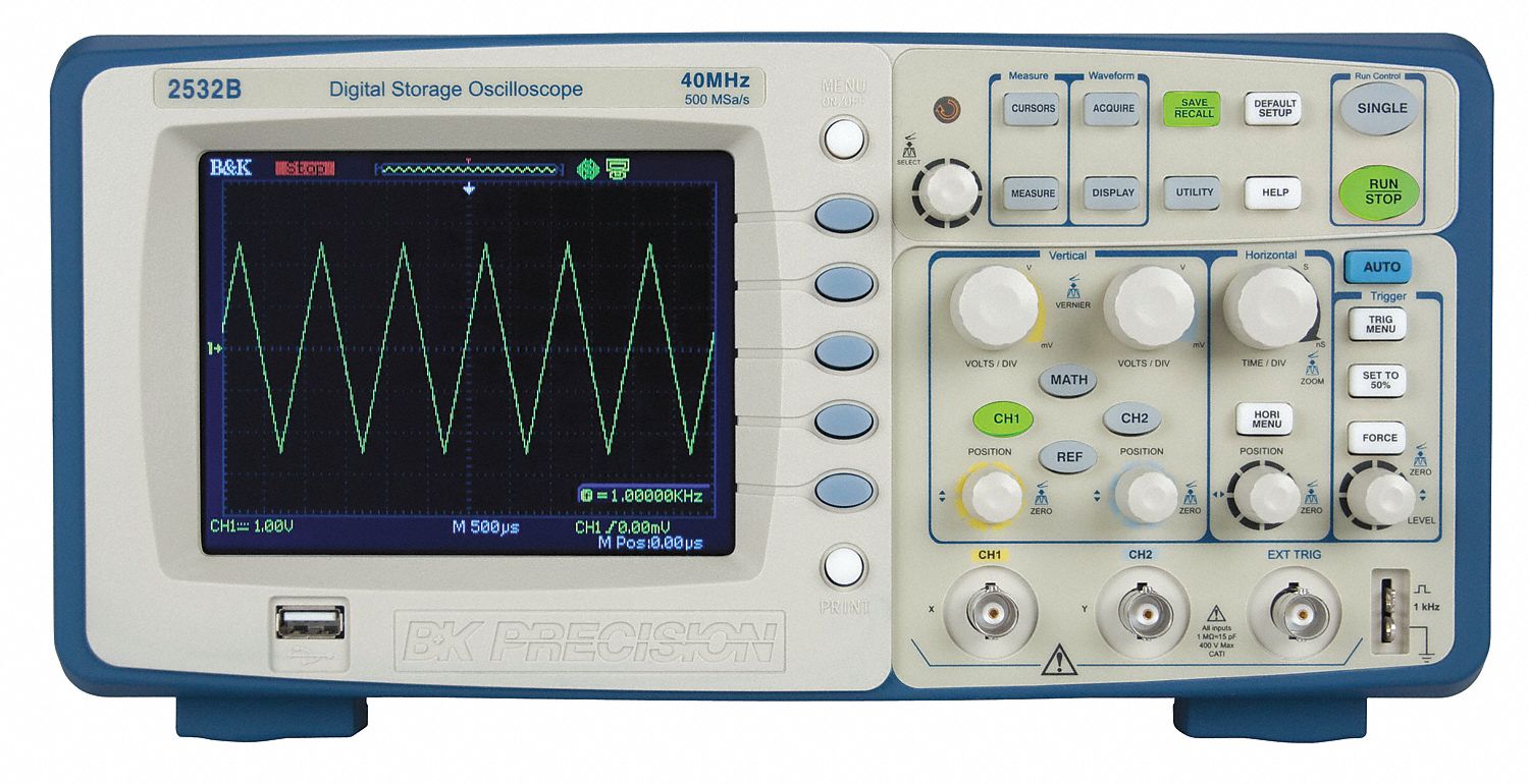 Digital Oscilloscope, 2 Channel, 40 MHz