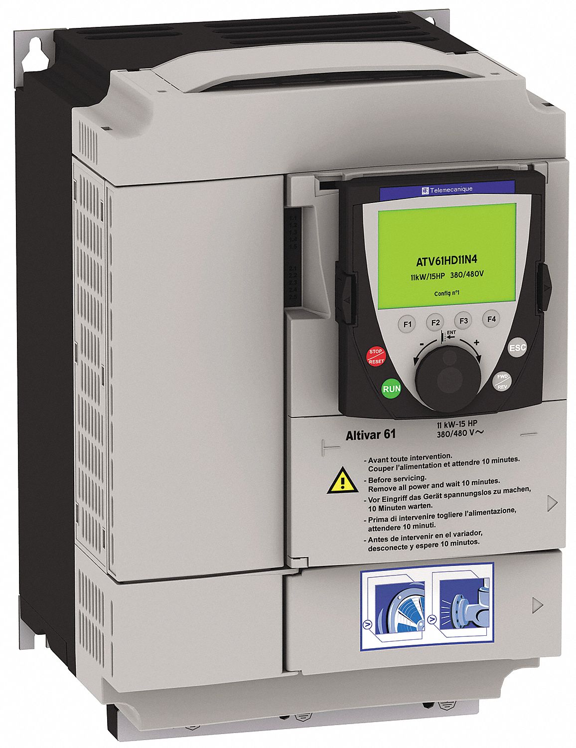 AC Drive, Var Freq, 10HP, 33A, 230V