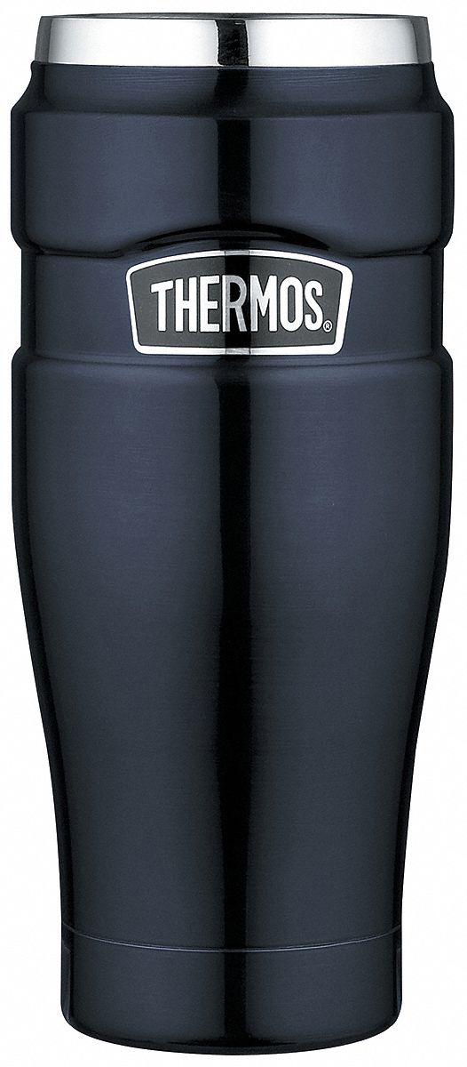 Vacuum Tumbler, 16 oz, Blue