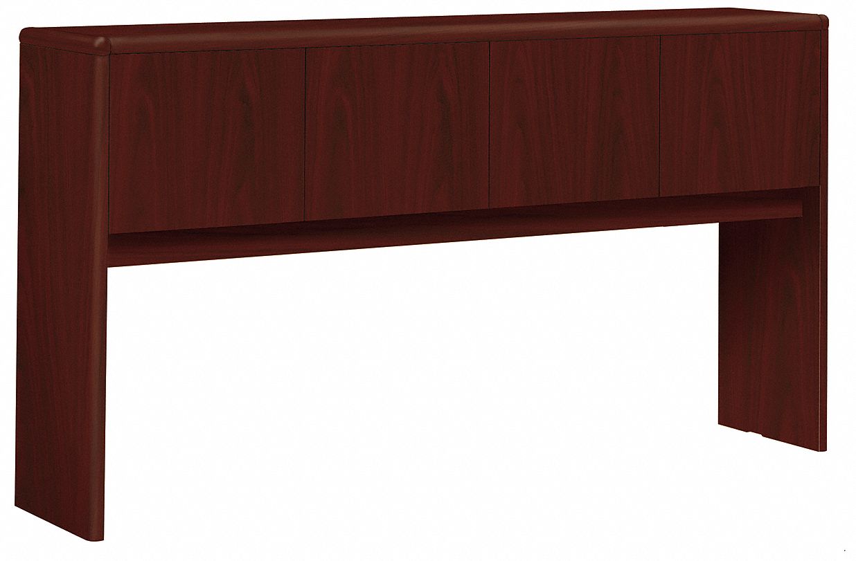 Stack-on Desk Storage, Mahogany